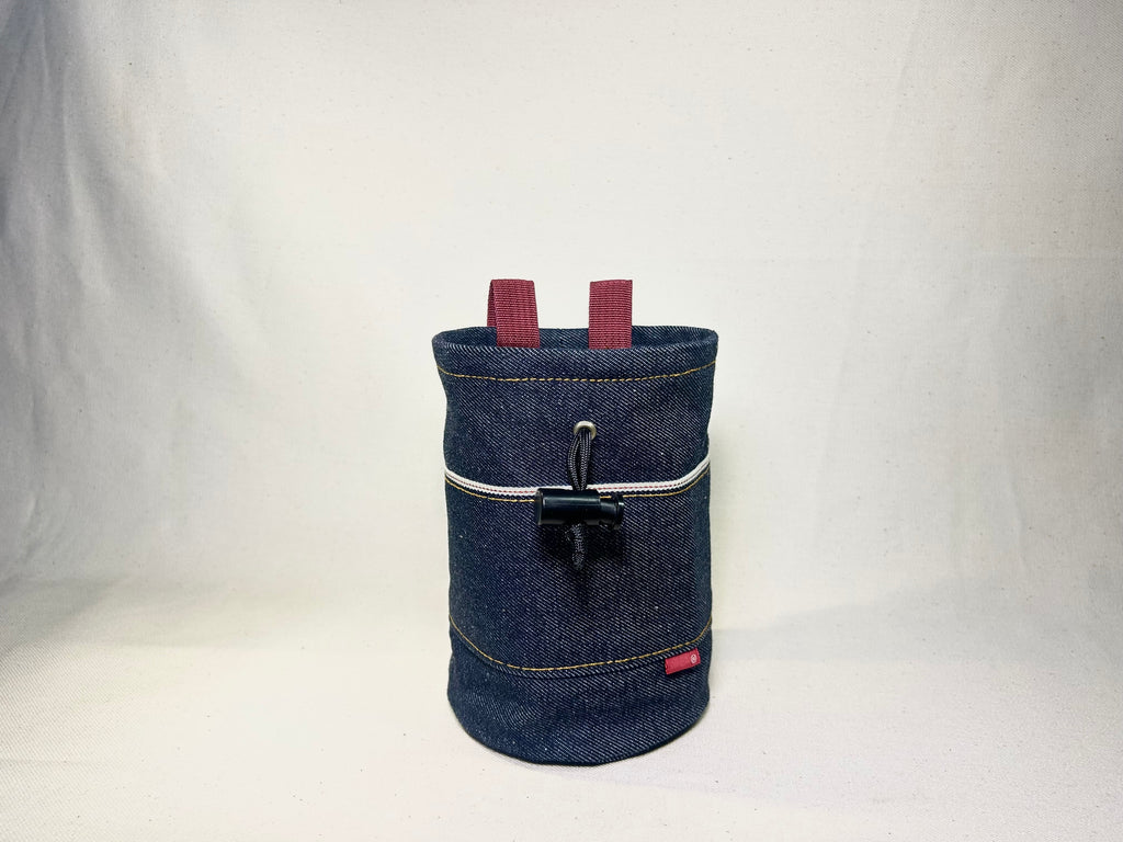 "Indigo 1" Selvedge Denim Chalk Bag