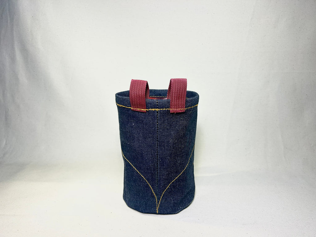"Bloom" 1/1 Selvedge Denim Chalk Bag