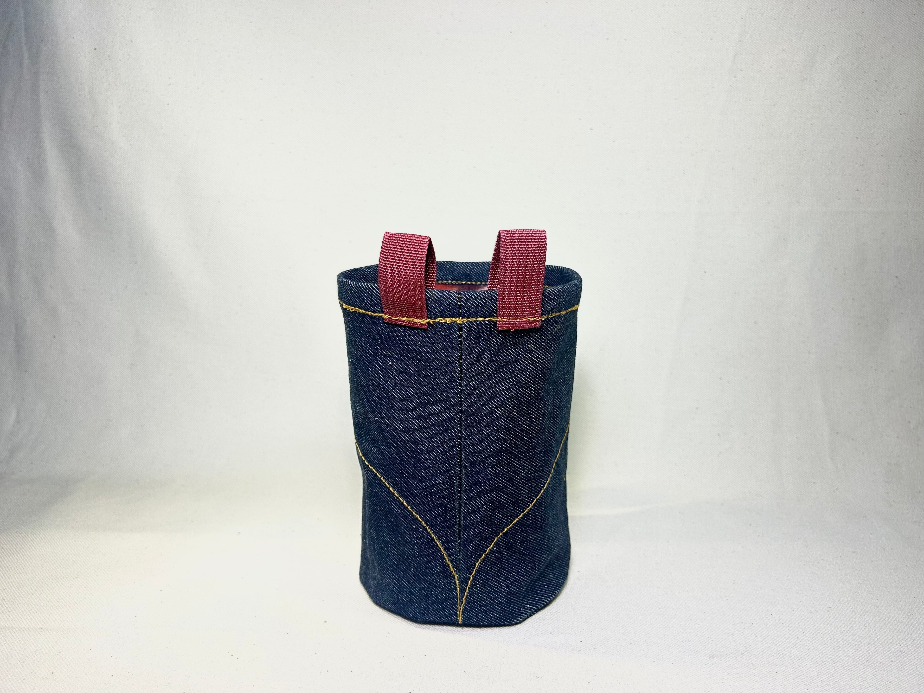 "Bloom" 1/1 Selvedge Denim Chalk Bag
