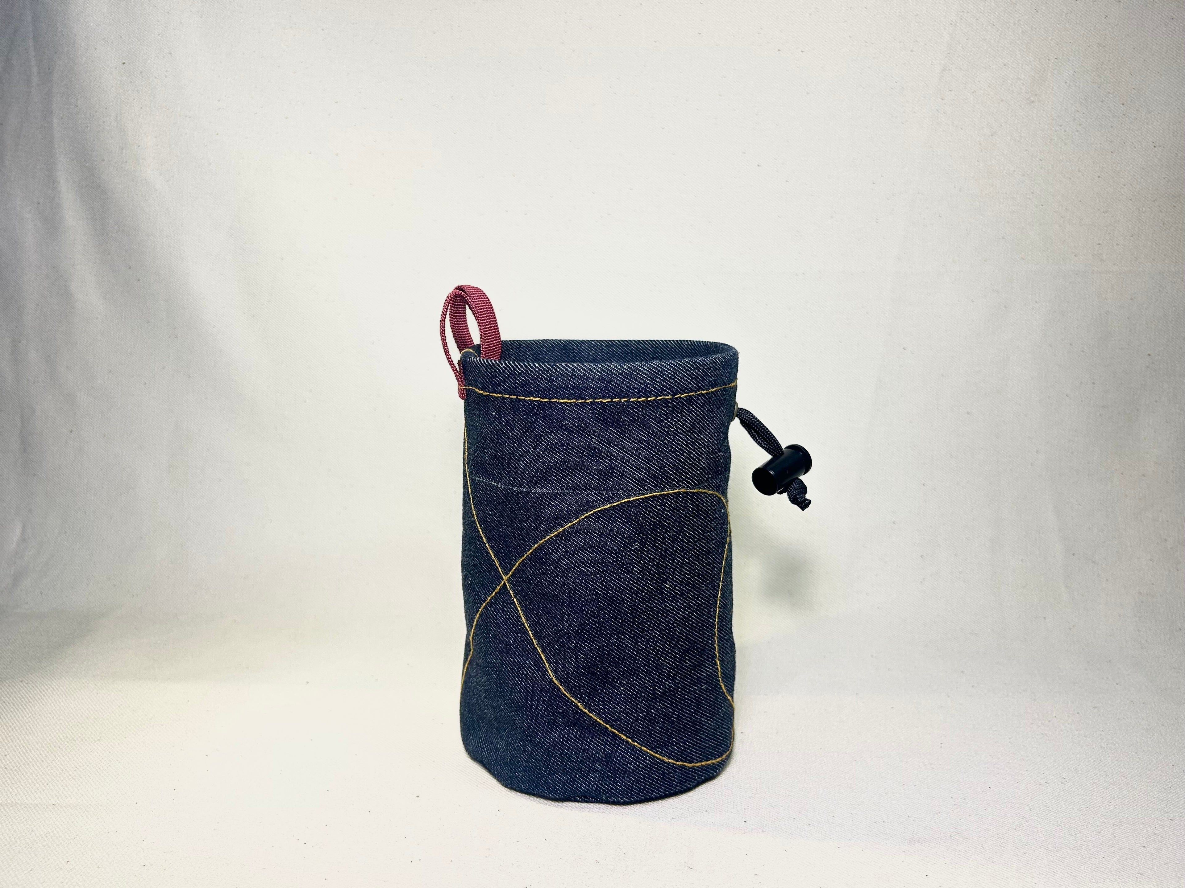 "Phases" 1/1 Selvedge Denim Chalk Bag