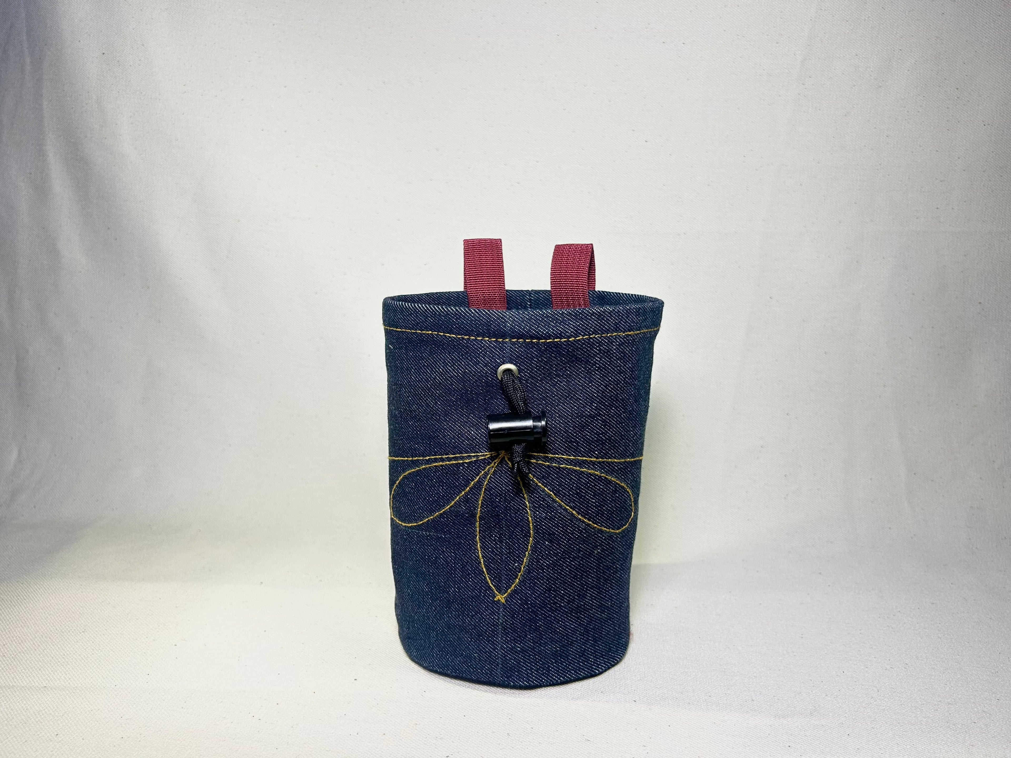 "Bloom" 1/1 Selvedge Denim Chalk Bag