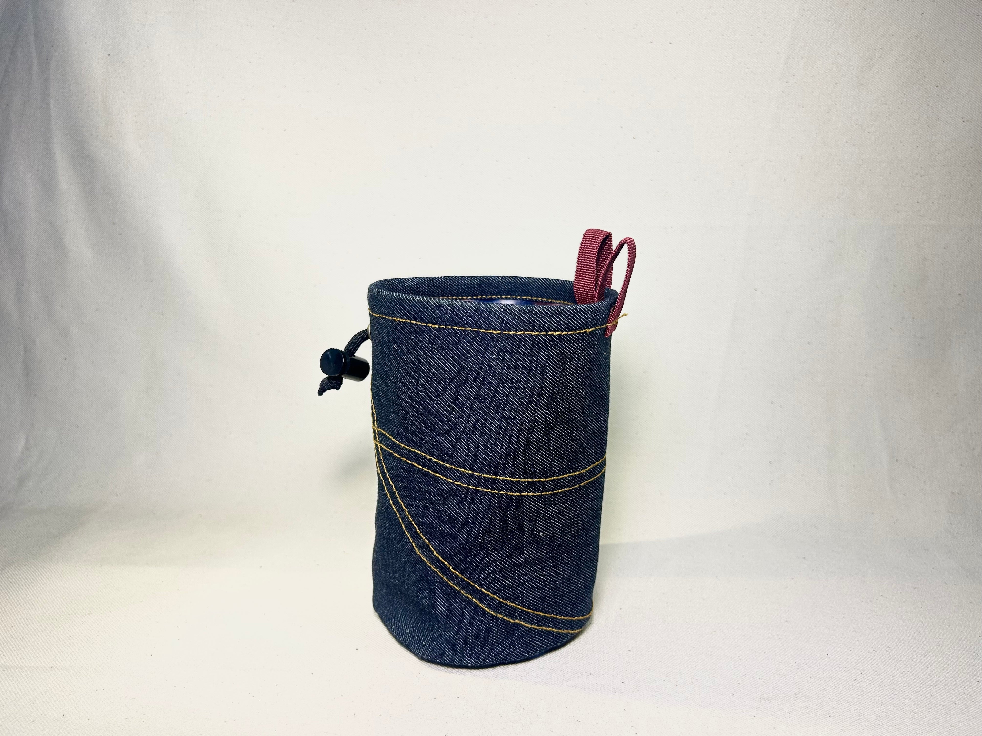 "A-rcuate" 1/1 Selvedge Denim Chalk Bag