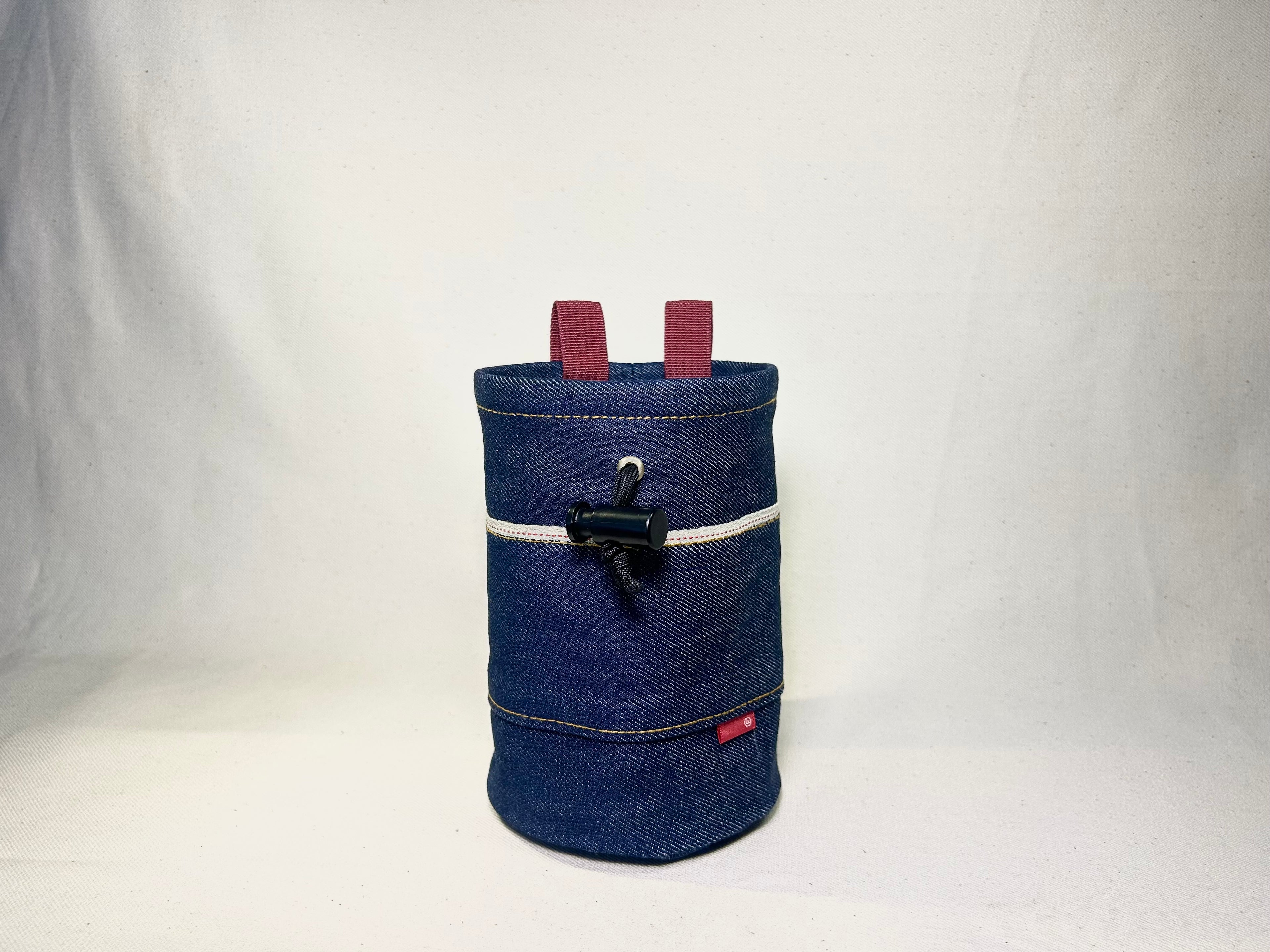 "Indigo 2" Selvedge Denim Chalk Bag