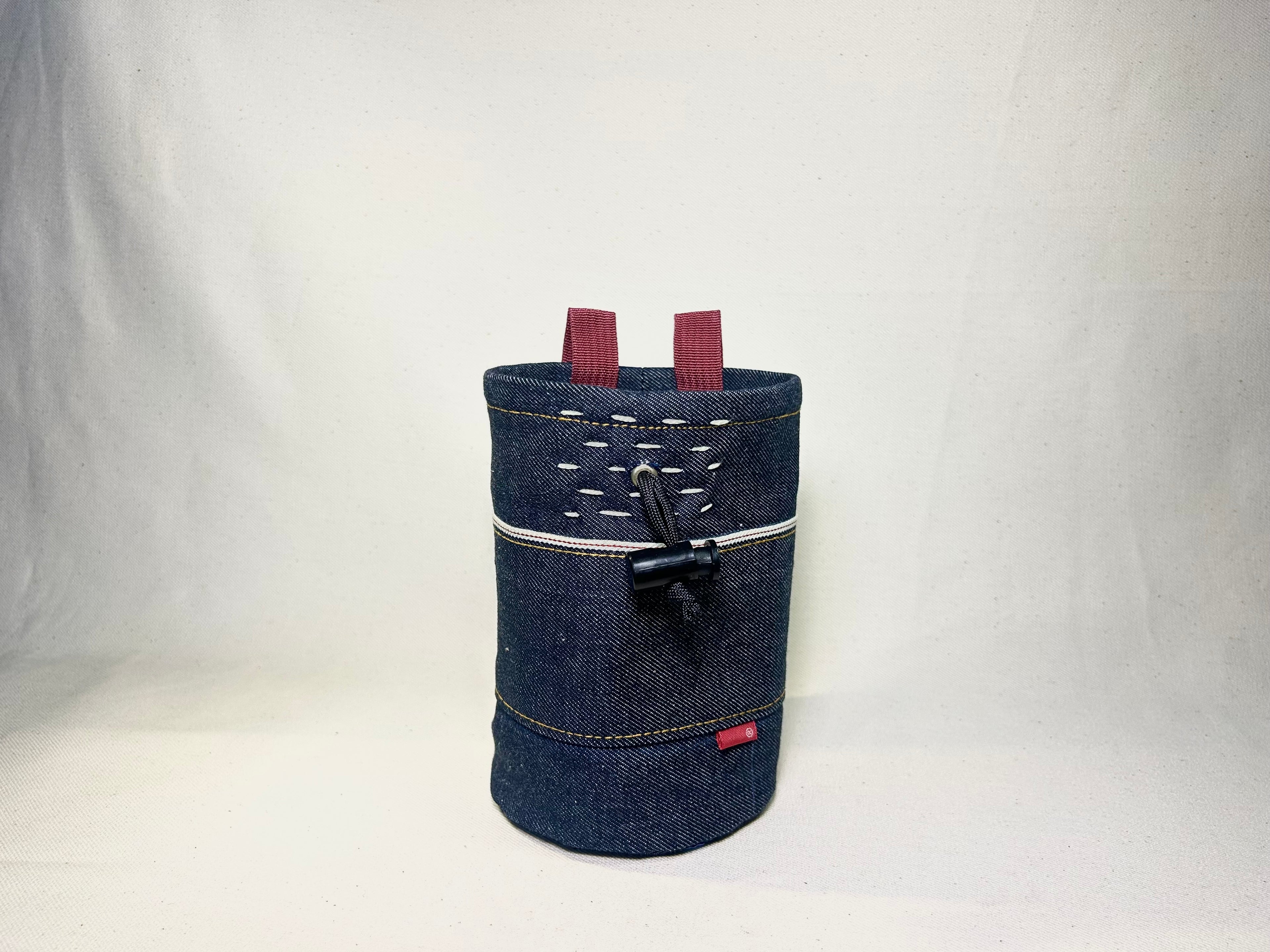 "Indigo 1" Selvedge Denim Chalk Bag