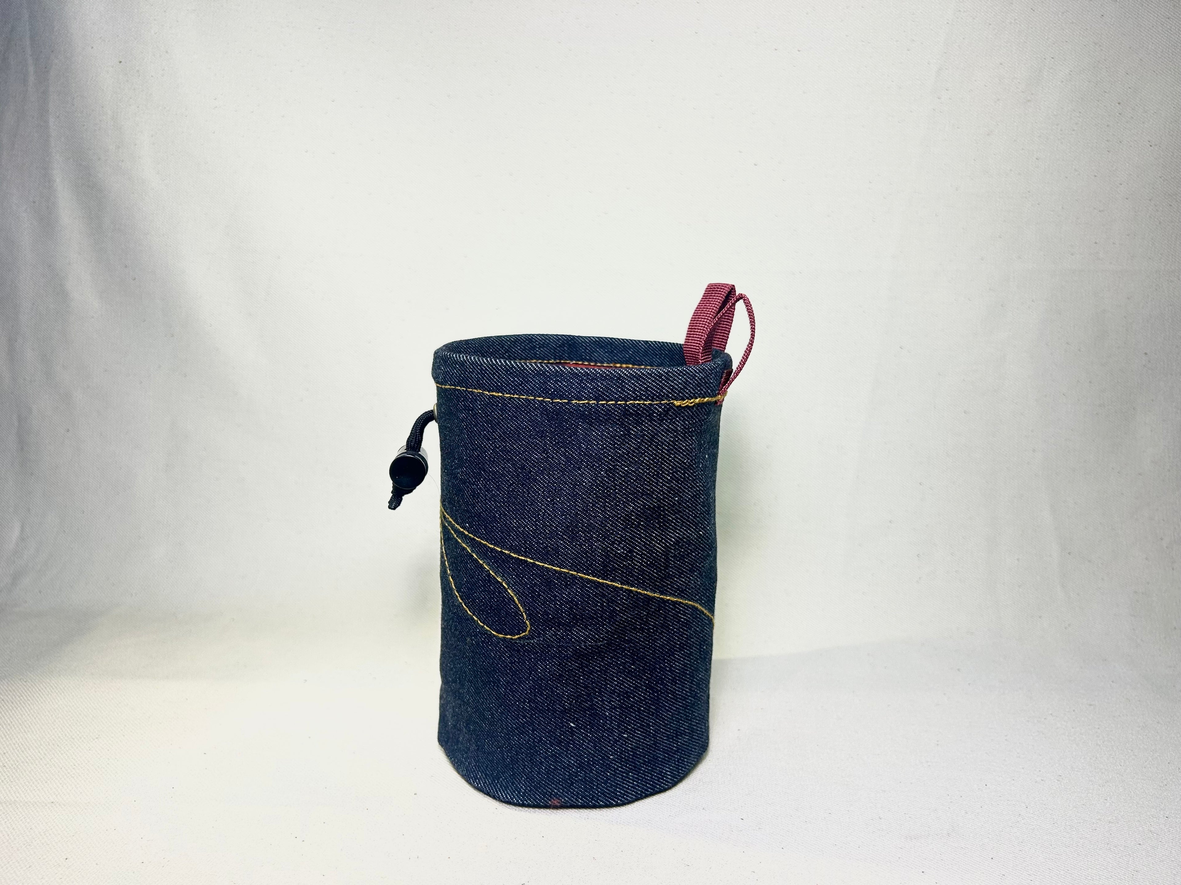 "Bloom" 1/1 Selvedge Denim Chalk Bag