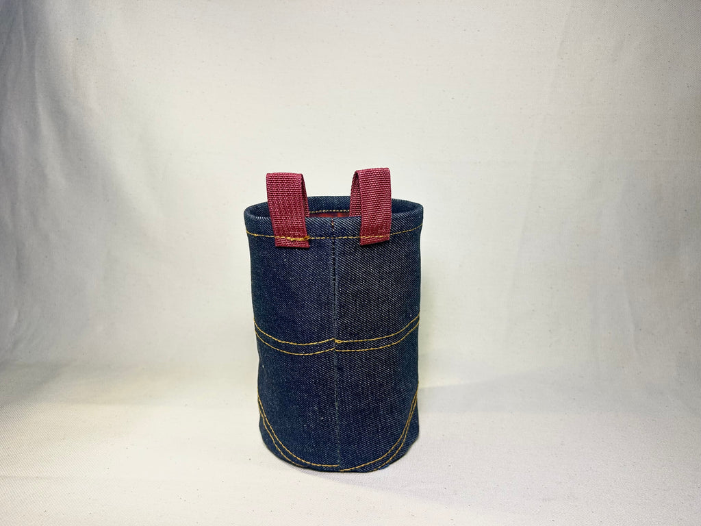 "A-rcuate" 1/1 Selvedge Denim Chalk Bag