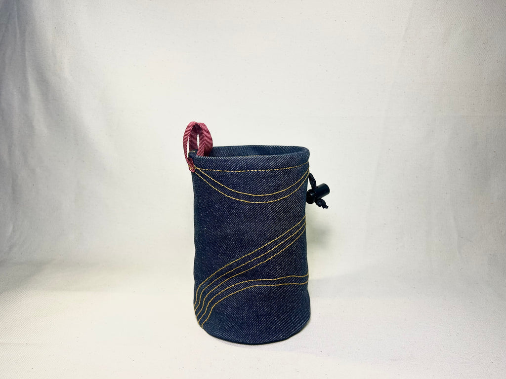"Ripples" 1/1 Selvedge Denim Chalk Bag