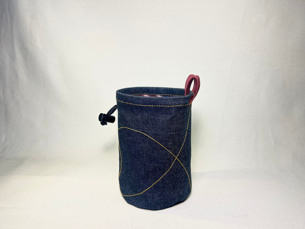 "Phases" 1/1 Selvedge Denim Chalk Bag
