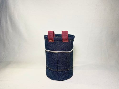 "Indigo 1" Selvedge Denim Chalk Bag
