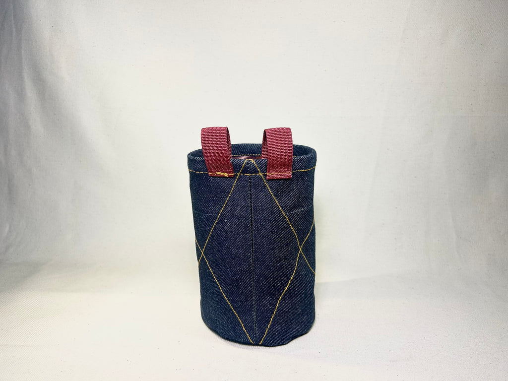 "Phases" 1/1 Selvedge Denim Chalk Bag
