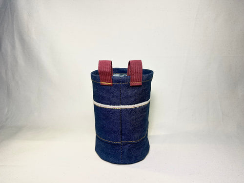 "Indigo 2" Selvedge Denim Chalk Bag